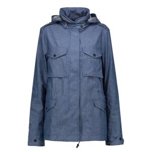 Rag & Bone Chambray Hooded Jacket